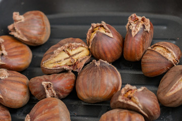 fresh roasted chestnuts
