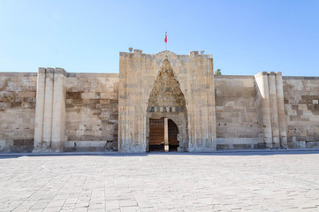 Fototapeta premium The Sultanhani Caravanserai, Aksaray, Turkey. Silk Road.