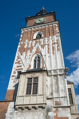 Fototapeta na wymiar Town Hall Tower - Krakow - Poland
