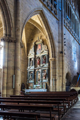 Obraz premium Spanien - Baskenland - Getaria - Parroquia De San Salvador