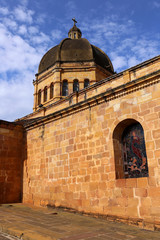 Cathedral of Barichara Santander in Colombia, South America