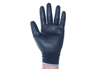 Obraz premium Gloves with on isolated