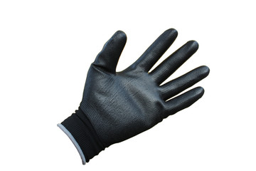 black Glove on isolated