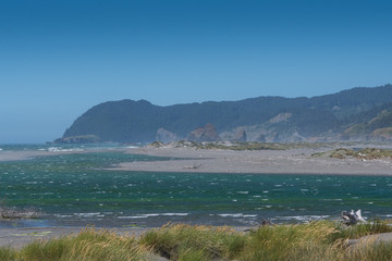 Looking North Across the Pistol River