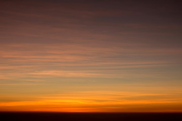 Sky for background at sunrise or sunset time.