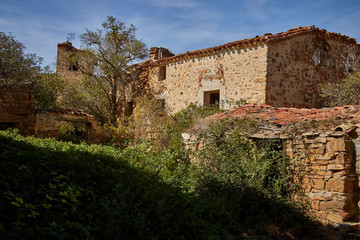 Fototapeta premium Taniñe village in Soria province, Spain