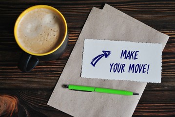 Make your move! - obrazy, fototapety, plakaty