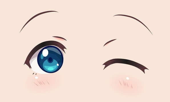 Real smiling anime eyes (manga) girls