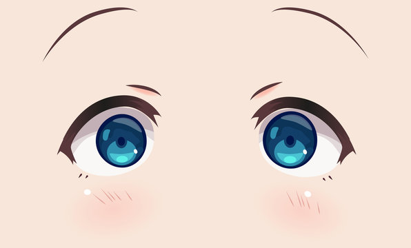 The real eyes of anime (manga) girls