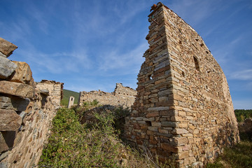 Aldealcardo abandoned village in Soria province, Spain