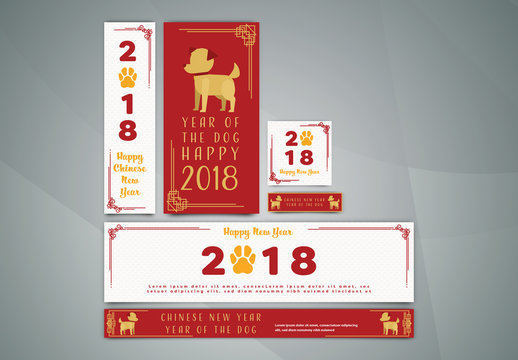 6 Chinese New Year Web Banners