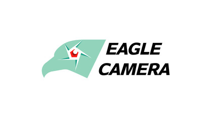 Creative Eagle Camera Logo Symbol Design Illustration 