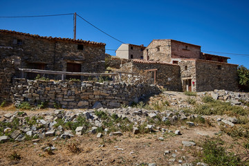 Poyales village in La Rioja province, Spain