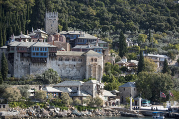 Mount Athos in Greece