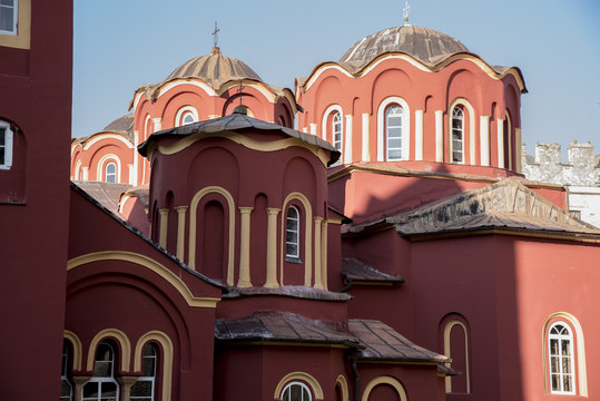 Mount Athos in Greece