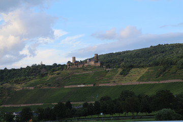 Alken an der Mosel mit Burg Thurant