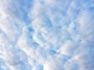 Fototapeta premium Blue SKY Background with Clouds Layer