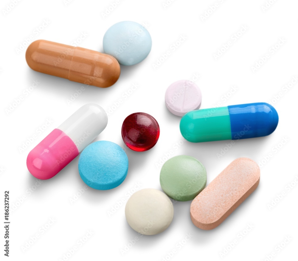 Wall mural Pills, Capsules and Tablets