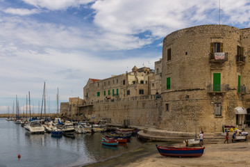 Giovinazzo city in Puglia in Italy