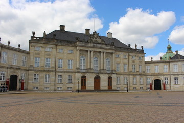 Fototapeta na wymiar Schloss Kopenhagen Dänemark