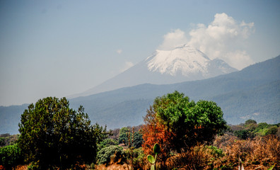Landscape in Iztaccihuatl