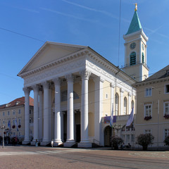 Fototapeta premium Evangelische Stadtkirche Karlsruhe