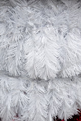 White Christmas tree