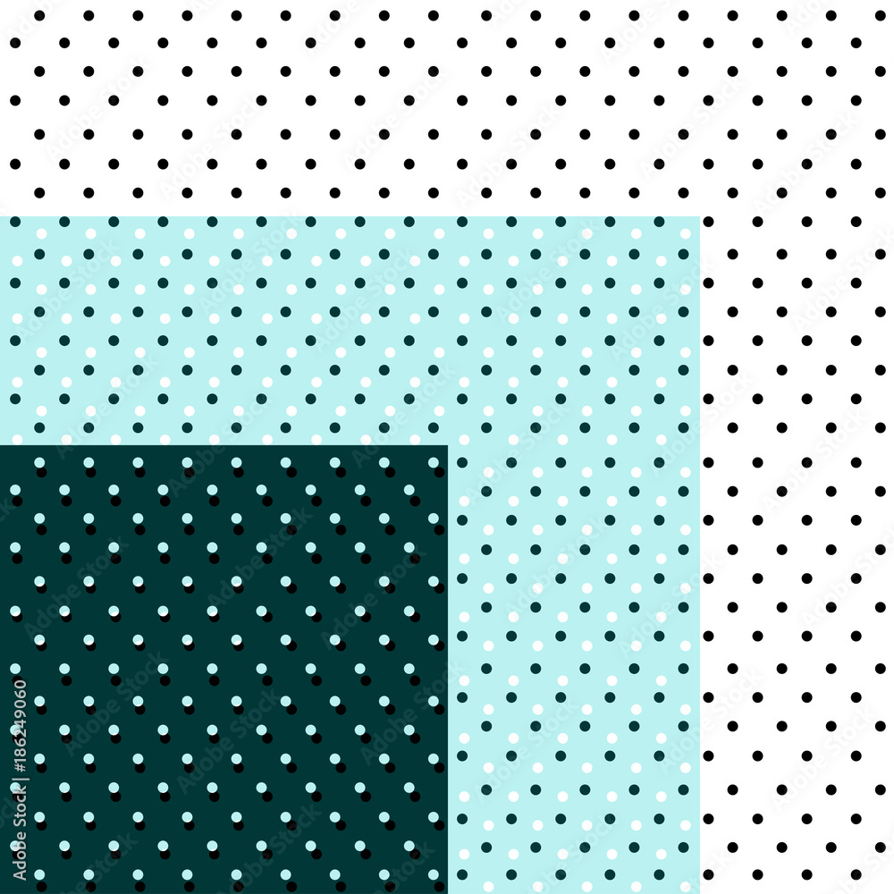 Poster set of dots. dots abstract background. geometric abstraction