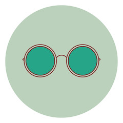 Vector Glasses Icon Symbol