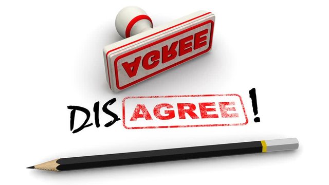 Agree Disagree Clipart
