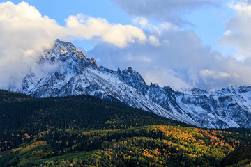 Plakat The Scenic Autumn Beauty of the Colorado Rocky Mountains