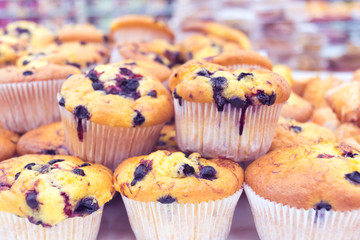 muffins after baking