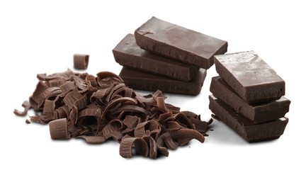 Dark Chocolate Blocks and Pieces