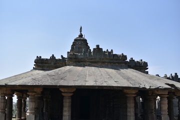 Obraz premium Brahma Jinalaya temple, Lakkundi, Karnataka, India