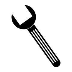 wrench key isolated icon vector illustration design