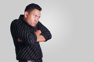 Cynical Asian Man Expression
