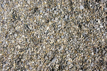 Grey pebbles texture