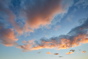 sunset sky background