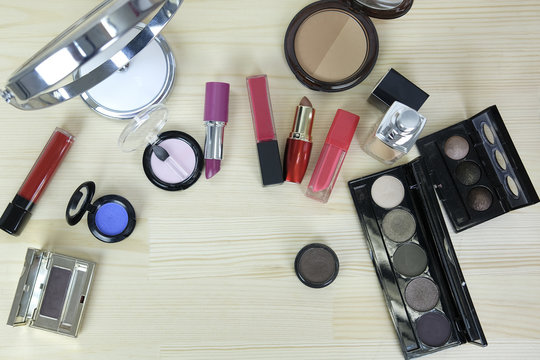 The image of cosmetics