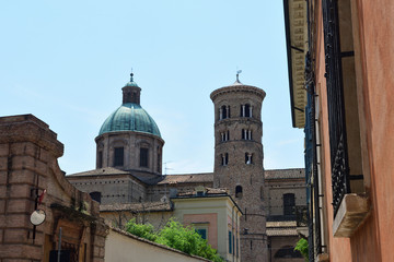 Fototapeta na wymiar San Vitale Kirche in Ravenna, Italien