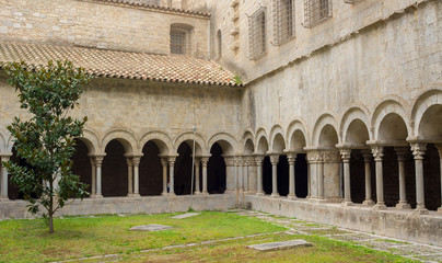 Obraz premium photographs of the catederal de Girona.