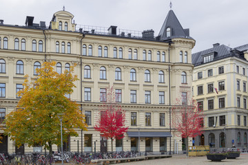 Obraz premium Wohnhäuser in Stockholm