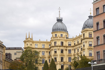 Naklejka premium Wohnhäuser in Stockholm