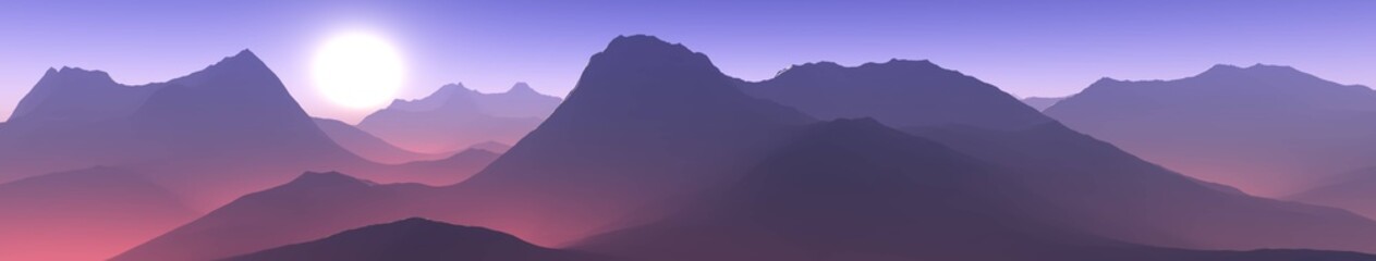 sunset in the mountains.
panorama of the mountains.
Mountain landscape tops covered with snow. banner.
