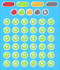 Bubble Game Button Set