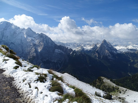 Wintereinbruch am Bindelweg mit Panoramaausblick