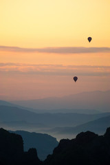 Ballons in Sunrise