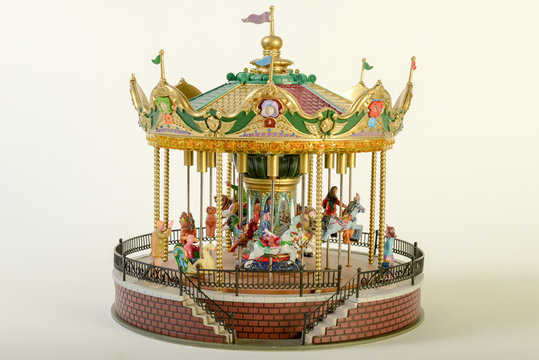 Old toy carousel
