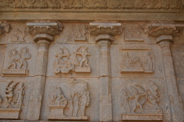 Hazara Rama temple, Hampi, Karnataka, India