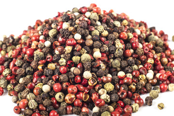 seeds of colored pepper